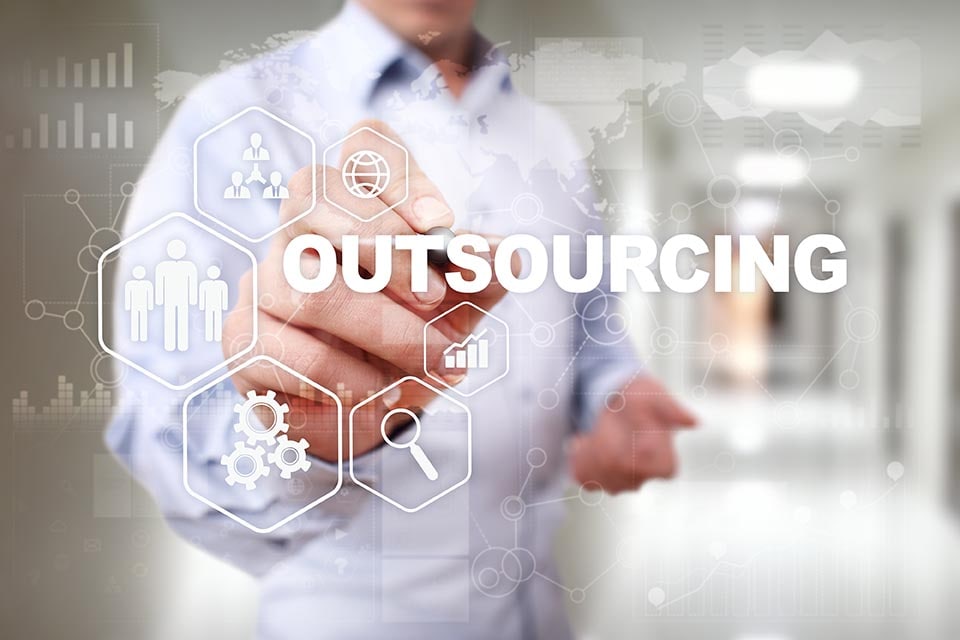 Outsourcing illutration